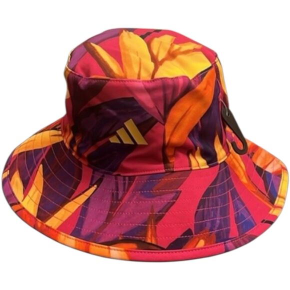 FARM Rio Accessories - FARM Rio Floral Bucket Hat in Pink, Orange, Yellow, Purple-NWT!!